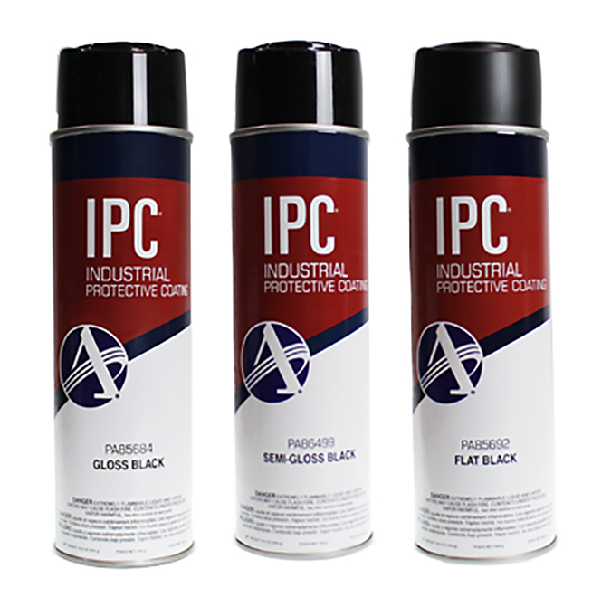 IPC&reg; Universal and Specially Matched Aerosol - Black - Flat Black - Q12